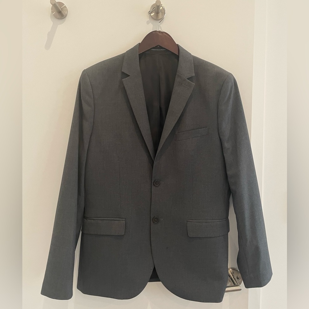 H&M Gray Tailored Blazer